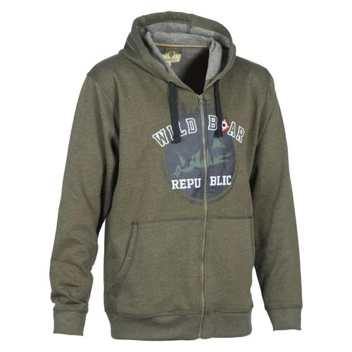 Sweatshirt À Capuche Zippé Percussion Wild Boar Republic