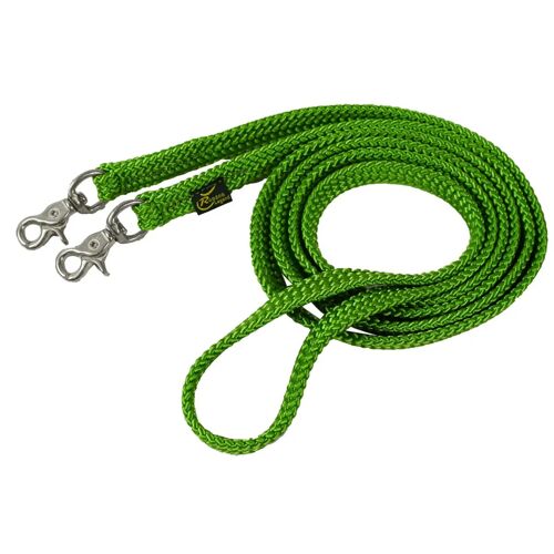 Rênes Fermées Pour Cheval Polytresses Ponygame Plates Ronzon Legend