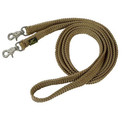 Rênes Fermées Pour Cheval Polytresse Plate Ronzon Legend