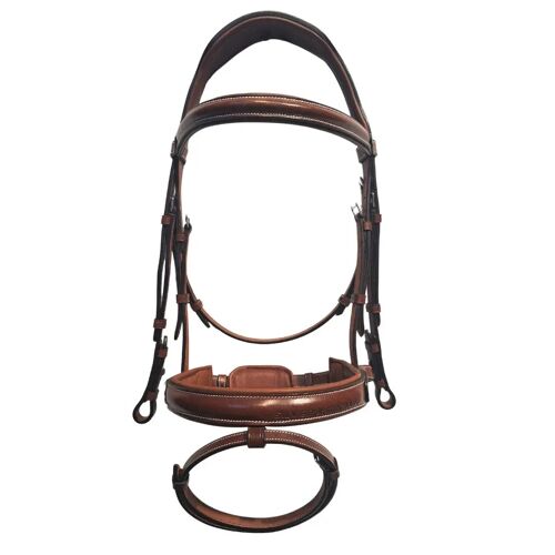 Bridon Équitation Pour Cheval Silver Crown Style* Sport
