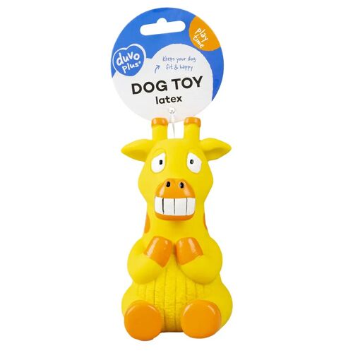 Jouet Pour Chien Zèbre/Girafe Assis En Latex Duvoplus
