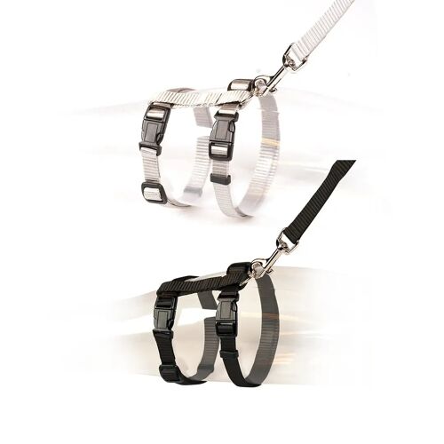 Laisse Et Harnais Pour Chat Duvoplus Uni