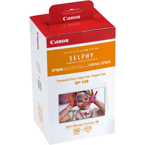 Cartouche d'encre Canon RP-108N Selphy 108 feuilles 10x15