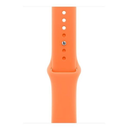 Apple - Bracelet Pour Montre Intelligente - 46mm - Taille P/M - Clémentine - Pour Watch Hermès Series 9, Se 3, Series 10, Series 11, Series 8, Series 9, Ultra 2, Ultra 3