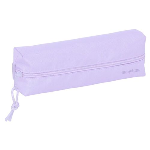Safta - Trousse - Rectangulaire, Avec Sangle Élastique, 22 Cm - Violet Clair