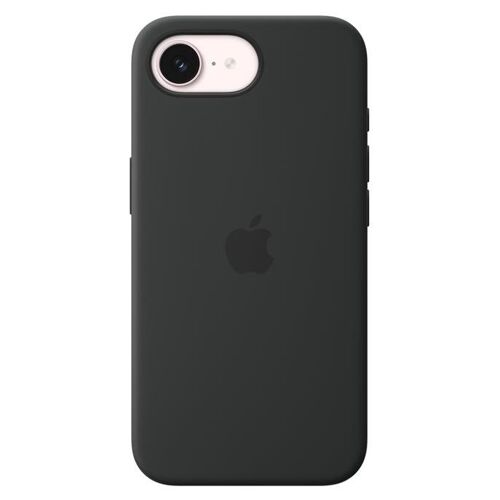 Apple - Coque de protection pour téléphone portable - compatibilité avec MagSafe - silicone - noir - pour iPhone 17e