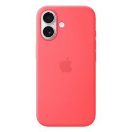 Apple - Coque de protection pour téléphone portable - compatibilité avec MagSafe - silicone - goyave éclatante - pour iPhone 17