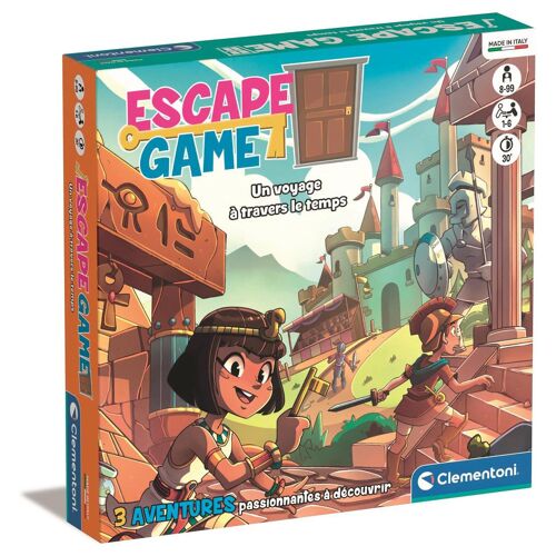 Clementoni Escape Game - Un voyage à travers le temps