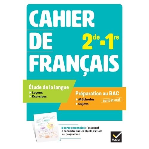 Cahier De Français 2de-1re