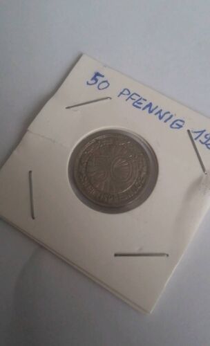 Piece 50 Pfennig Allemagne 1928