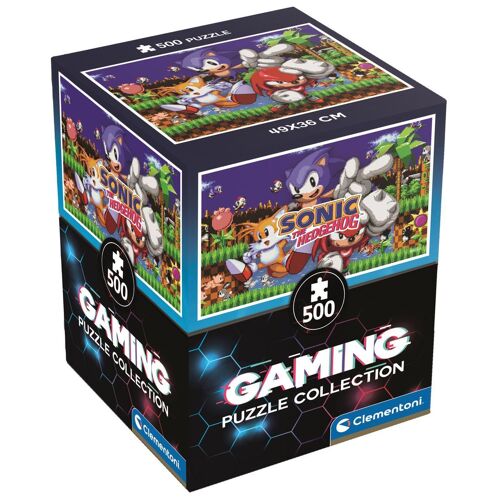 Clementoni Cube 500 pièces - Sonic
