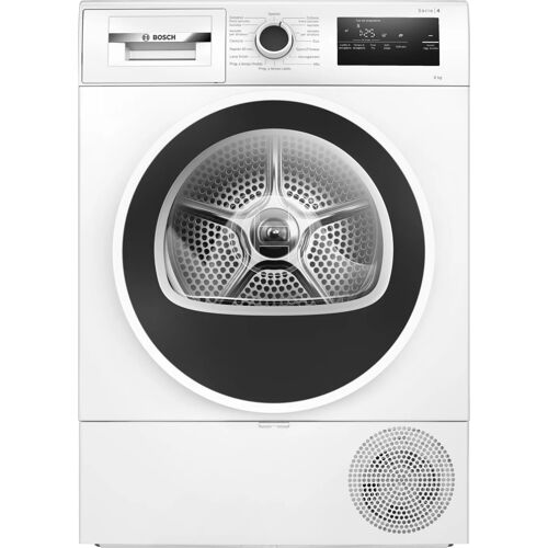 Bosch Serie 4 WTH85218II sèche-linge Pose libre chargement frontal 8 kg Noir et Blanc