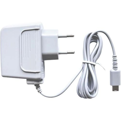 KALANKA-Chargeur pour Nintendo 3DS/ 3DS XL, Adaptateur Chargeur pour Nintendo 2DS/ 2DS XL/DSi/DSi XL/New 3DS,Adaptateur d¿Alimentation Portable pour la Recharge des Consoles de Jeux,1.1m(Noir)