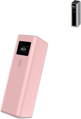 Kalanka-Étui De Protection Pour Cuktech 15 Ultra Power Bank 20 000 Mah 210 W - En Silicone - Lavable Plusieurs Fois - Résistant Aux Rayures Et Aux Gouttes - Rose