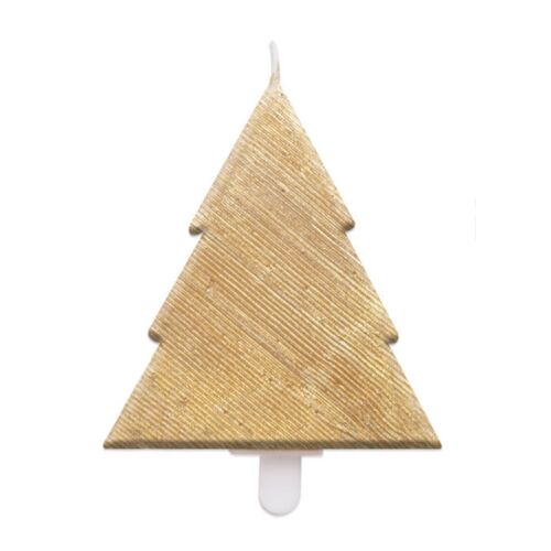Bougie Sapin Doré