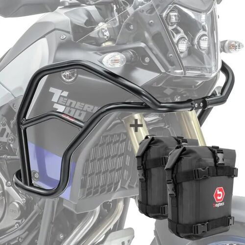 Set Pare Carter Haut + Sacoches Xl Pour Yamaha Tenere 700 19-24