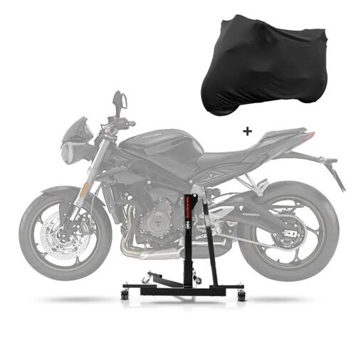 Bequille D'atelier Centrale Pour Bmw S 1000 R 21-24 Evo + Housse Noir
