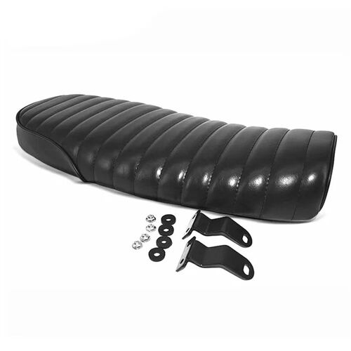 Selle Café-Racer Pour Moto Guzzi V7 Racer / Special Sl4 Flat Noir