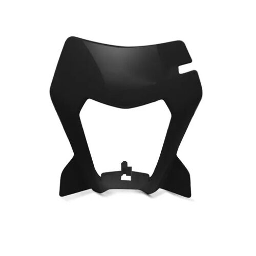 Plaque Phare Pour Ktm 690 Smc / R 19-25 Xdure Pq6 Noir