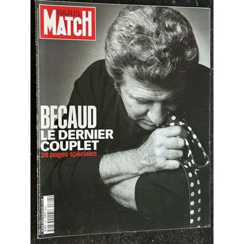 Paris Match N° 2744 - 27 Decembre 2001 - Hommage Gilbert Becaud Le Dernier Couplet - 28 Pages Spéciales