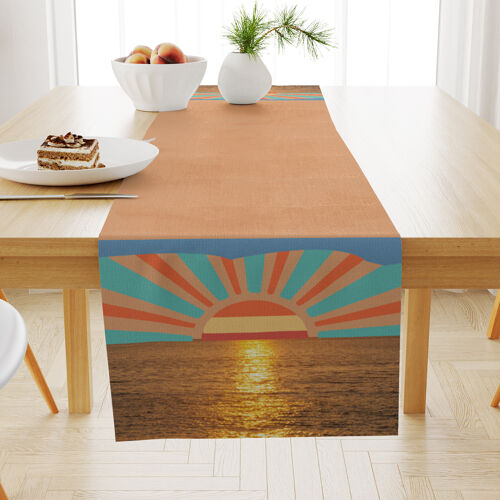 Chemin De Table En Lin (33 X 183 Cm) 25