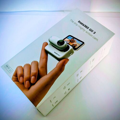 Insta360 GO 3 64 Go Blanc - Camera Action Compacte & Action Pod