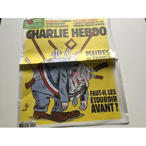 Charlie Hebdo N° 1412 / 14 Août 2019 / Maires De France, Faut-Il Les Étourdir Avant ?.