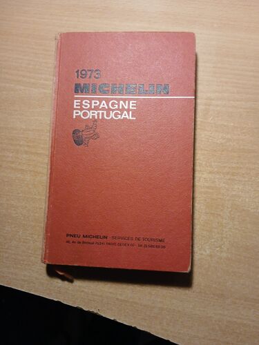 Guide Michelin 1973 Espagne - Portugal