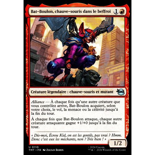 Bat-Boulon Chauve-Souris Dans Le Beffroi - Magic - Les Tortues Ninja Vf - U - 110