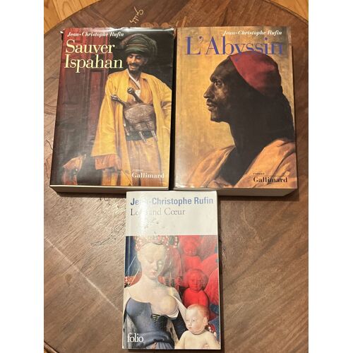 Jean Christophe Rufin 3 Livres