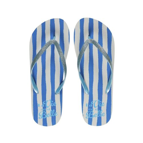 TONG SUMMER PAILLETÉ DOUCEUR DE VIVRE T36-37 FEMME