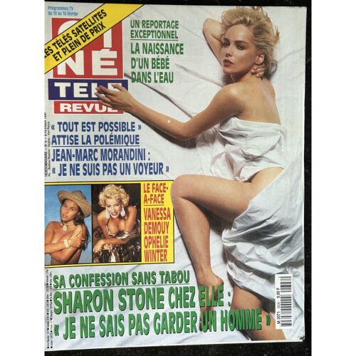Cine Tele Revue 1996 02 8 N° 6 Sharon Stone Vanessa Demouy Ophelie Winter Morandini Je Ne Suis Pas Un Voyeur