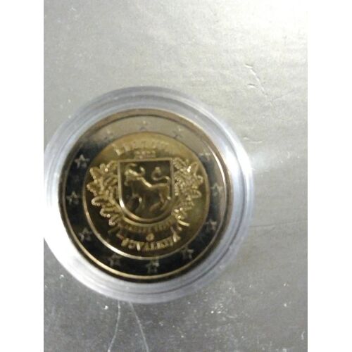 2 Euros Lituanie 2022 Suvalkija Unc Région Historique