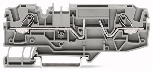 Wago 2006-1681 bornier 2P Gris