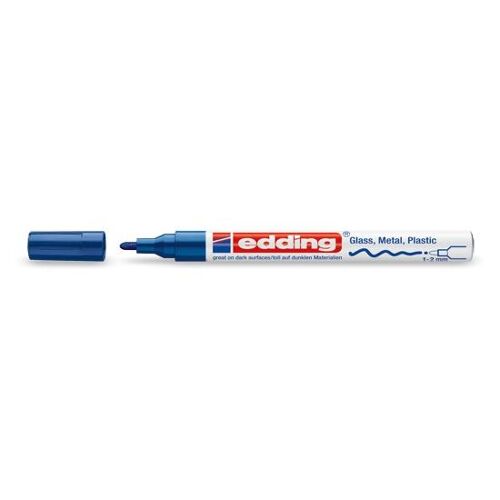 Edding 751 Bleu 10 Pièces