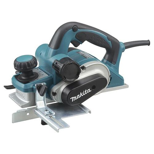 Makita KP0810J rabot électrique Noir, Bleu 850 W