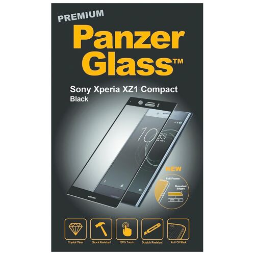 PanzerGlass 7611 écran et protection arrière de téléphones portables Protection d'écran transparent Sony pour Sony Xperia XZ1 Compact