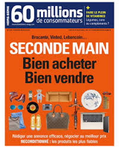 60 Millions De Consommateurs Hors-Série 232 : Seconde Main