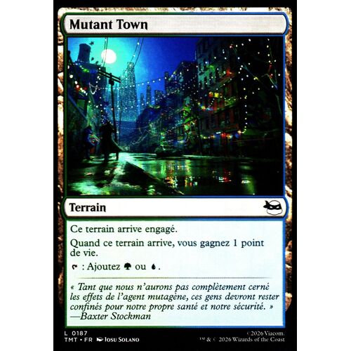 Mutant Town - Magic - Les Tortues Ninja Vf - C - 187