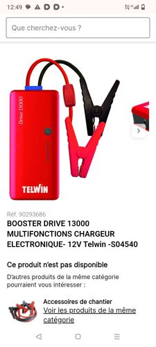 Démarreur Multifonction Telwin Telwin 13000
