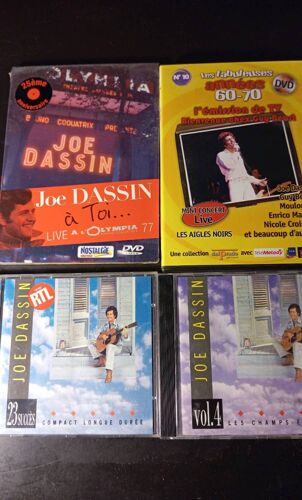 Joe Dassin Lot Dvd ) Cd