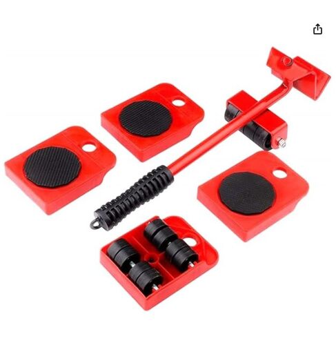 Tempo Di Saldi, SOLLEVATORE Lève-meubles avec plateau roulant pour déplacer jusqu'à 150 kg, autre, normal