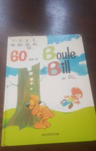 Album Boule Et Bill N°4 "60 Gags De Boule Et Bill", Édition Dupuis.