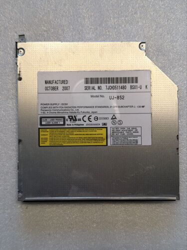 Lecteur graveur DVD 9.5 mm IDE UJ-852 pour Lenovo  - FRANCE / TVA