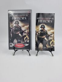Jeu PSP Medal of Honor Heroes (Platinum) en boite, complet