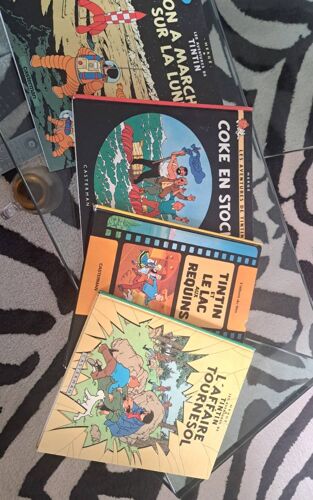 Lot De 4 Bd Tintin Et Milou De Herge