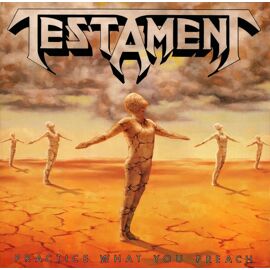 33t Vinyle Testament "Practice What You Preach" German Original Press 1989 *M/M* Avec Split Label ! Tres Rare!