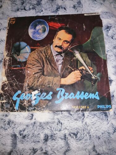 Disque Vinyle Brassens Georges « Volume 6 » : Lp 25 Cm