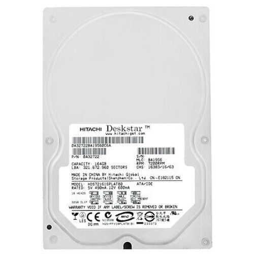 Hitachi HDS721616PLAT80 160GB