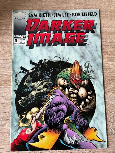 Darker Image 1 - Comics Image En Anglais 1993 - Jim Lee, Rob Liefeld, Sam Kieth - Rare !